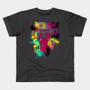 Elephant Explosion Kids T-Shirt